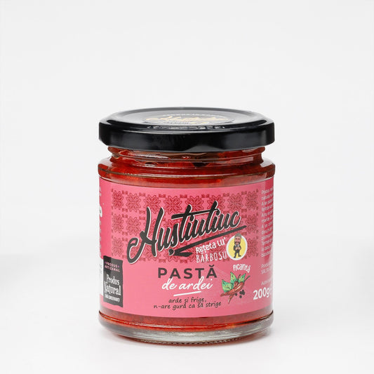 Spicy Pepper Paste, Huștiuliuc, 200 g
