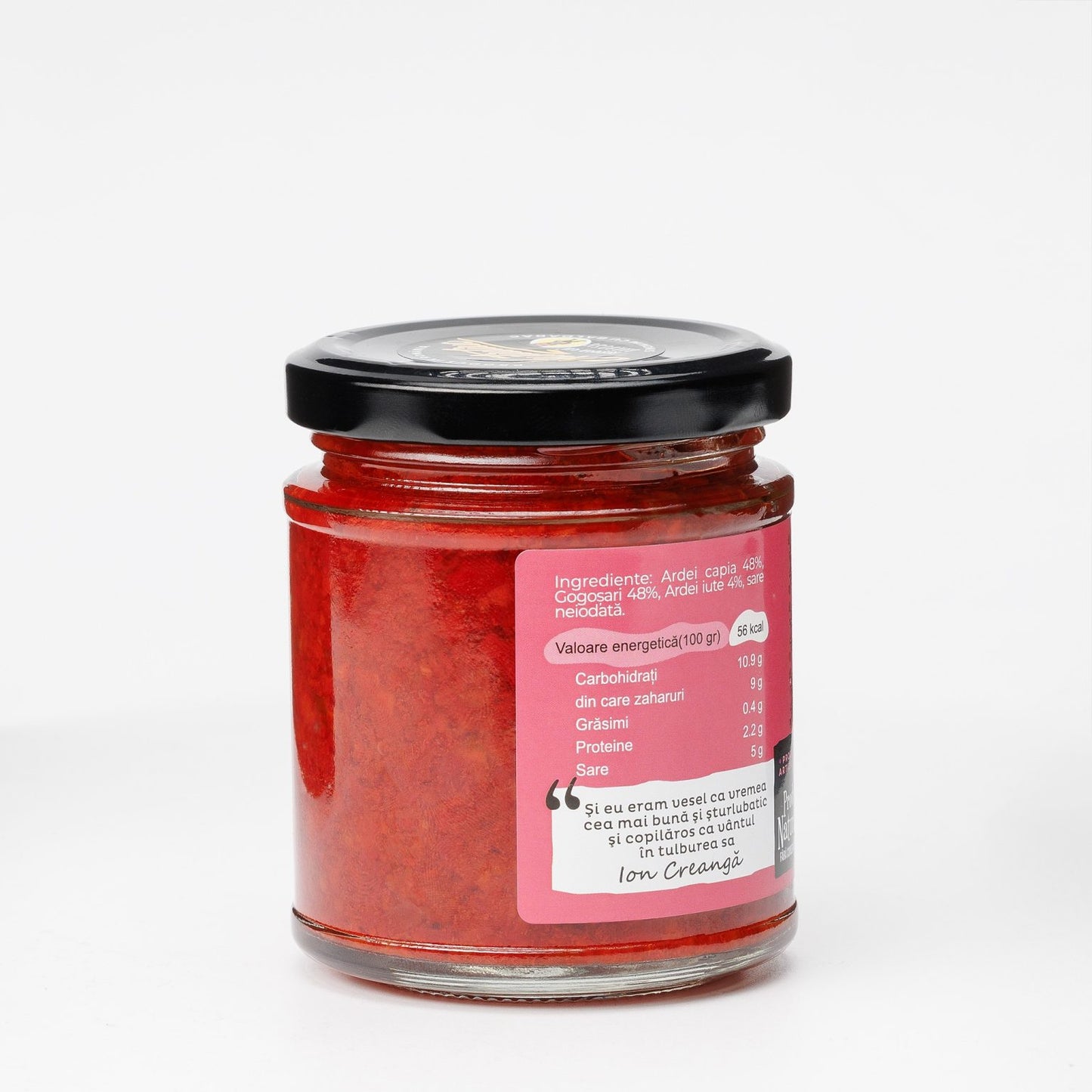 Spicy Pepper Paste, Huștiuliuc, 200 g