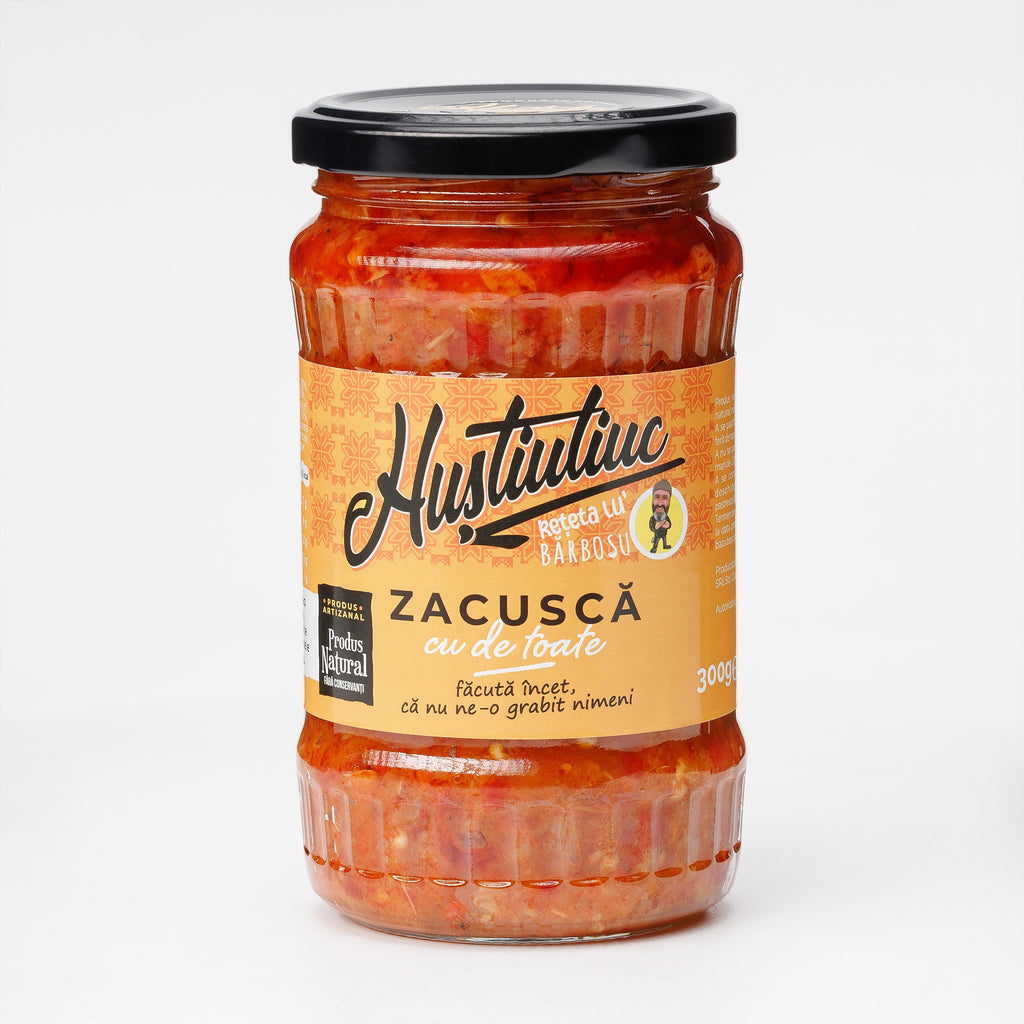 Zacusca with Everything, Huștiuliuc, 300 gr