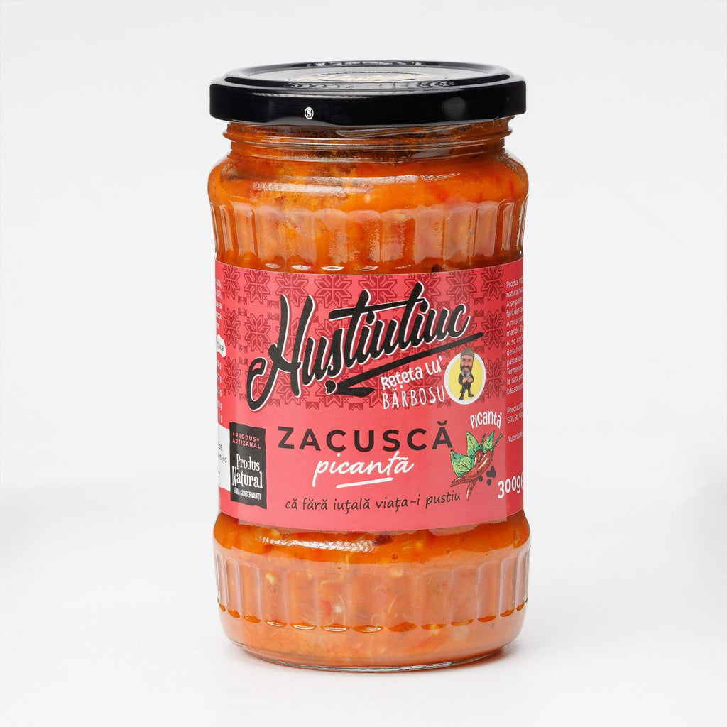 Spicy Zacusca , Huștiuliuc, 300 gr